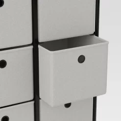 Fabric 6-Bin Tall Vertical Dresser Black Frame - Room Essentials™ -Room Essentials GUEST b2ebe5b8 2953 436a a38e 9f6dcafafd48
