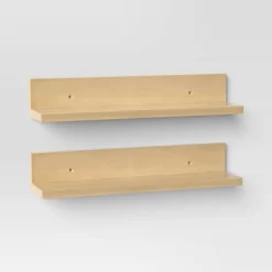 15" Wall Shelf Picture Ledge 2pk - Room Essentials™ 10 15" Wall Shelf Picture Ledge 2pk - Room Essentials™ -Room Essentials GUEST b4193ef8 7b9b 4ef3 8376 bfa5895d91f8