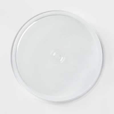 12" Plastic Cake Tray With Lid - Room Essentials™: Round Dessert & Bakery Tray, Dishwasher-Safe, Clear 4 12" Plastic Cake Tray With Lid - Room Essentials™: Round Dessert & Bakery Tray, Dishwasher-Safe, Clear - Image 2