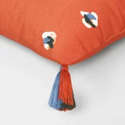 Abstract Dots Embroidered Cotton Square Throw Pillow - Room Essentials™ -Room Essentials GUEST c189501b 665b 484f a7bd 0be577802d41