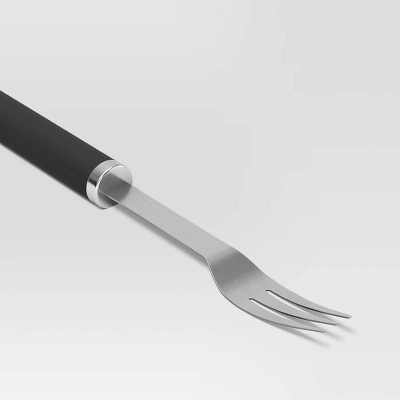 3pc Stainless Steel Grill Tool Set With Handles Light Silver - Room Essentials™: BBQ Accessories, Polypropylene Grip, No Assembly Required 5 3pc Stainless Steel Grill Tool Set With Handles Light Silver - Room Essentials™: BBQ Accessories, Polypropylene Grip, No Assembly Required - Image 3