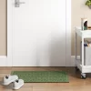 1'6"x2'6" Absorbing Embossed Floral Doormat Green - Room Essentials™: Outdoor & Indoor Skid-Resistant Door Mat -Room Essentials GUEST c58d088a 0745 4513 ae74 8c43c410407f