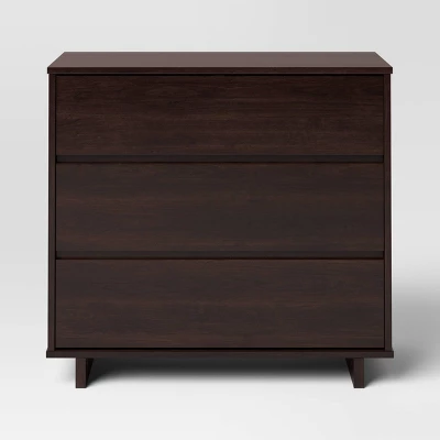Modern 32" Wide 3 Drawer Dresser - Room Essentials™ 5 Modern 32" Wide 3 Drawer Dresser - Room Essentials™ - Image 3