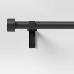 Easy Hang Frame Mount Curtain Rod Set Black - Room Essentials™ -Room Essentials GUEST cc6c3907 c23a 4766 a47d f7d9a66dcbe2