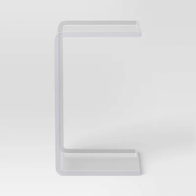 Acrylic C Shaped Side Table Clear - Room Essentials™ 5 Acrylic C Shaped Side Table Clear - Room Essentials™ - Image 3