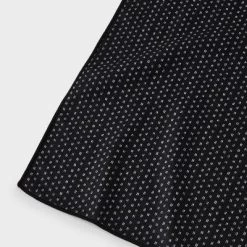 Quick Dry Dotted Striped Waffle Towel Black - Room Essentials™ -Room Essentials GUEST d0fef892 73b3 4fcf 8102 3edb8475cc63