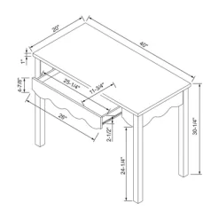 Wavy Writing Desk With Drawer Natural - Room Essentials™ 13 Wavy Writing Desk With Drawer Natural - Room Essentials™ -Room Essentials GUEST d2b9f128 959f 45ff b39c c03bf50c3572