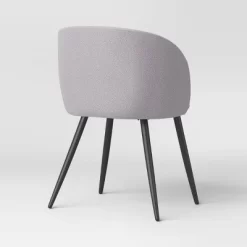 Set Of 2 Upholstered Barrel Back Dining Chairs With Metal Base Dining Chair Gray - Room Essentials™ 8 Set Of 2 Upholstered Barrel Back Dining Chairs With Metal Base Dining Chair Gray - Room Essentials™ -Room Essentials GUEST d6dd121a cf0a 446d b4b2 b2363f6952a9