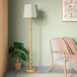 Natural Polyresin Floor Lamp - Room Essentials™ 6 Natural Polyresin Floor Lamp - Room Essentials™ -Room Essentials GUEST d807015c 8df9 4792 9495 4020ad234295