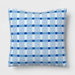 17"x17" Reversible Square Outdoor Pillow - Room Essentials™ -Room Essentials GUEST d8969f21 4a0b 48f2 88ee c611bed09ae8