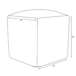 Ribbed Pouf Ottoman Cream - Room Essentials™ 9 Ribbed Pouf Ottoman Cream - Room Essentials™ -Room Essentials GUEST d9943ebf 8139 47d2 8a96 178833bca65f