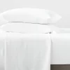 Queen Garment Washed Microfiber Solid Sheet Set White - Room Essentials™ -Room Essentials GUEST dc5253bd 4879 44a3 aaa8 395da0735a0e