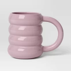 14oz Stoneware Artisan Mug Purple - Room Essentials™: Coffee Cup, Microwave & Dishwasher Safe, Dorm Room Essential -Room Essentials GUEST df5f0a1e 198e 4169 9a36 3133ed4925df