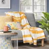 Printed Plush Striped Throw Blanket - Room Essentials™ 2 Printed Plush Striped Throw Blanket - Room Essentials™ -Room Essentials GUEST e0e810f3 b2dc 4b6d 8275 1de732598a5c