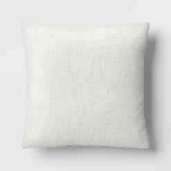Textured Woven Cotton Square Throw Pillow - Room Essentials™ -Room Essentials GUEST ea890fae 51b8 4b1c bc6a de6fb7925070