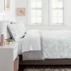 Floral Print Microfiber Reversible Comforter & Sheet Set Mint Green - Room Essentials™ -Room Essentials GUEST ed44818f 266f 4351 9e2f 3334996b3dd9
