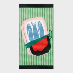 Sardines Beach Towel - Room Essentials™ -Room Essentials GUEST eef1c252 8b4d 46df 8398 d5f811786447