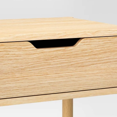Scandi Nightstand Natural - Room Essentials™ 6 Scandi Nightstand Natural - Room Essentials™ - Image 4