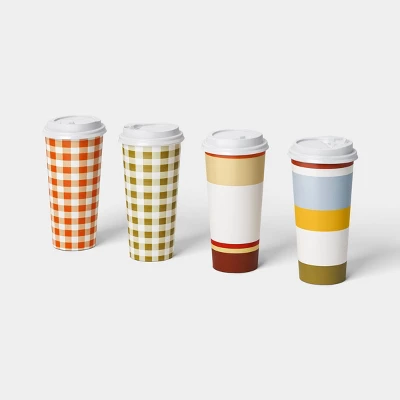 Coffee Cup And Carrier Set - Room Essentials™ 4 Coffee Cup And Carrier Set - Room Essentials™ - Image 2