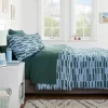 Foster Microfiber Reversible Comforter & Sheets Set Blue/Dark Green - Room Essentials™ -Room Essentials GUEST f87ca377 0f4f 410c a12c 361a594a813e