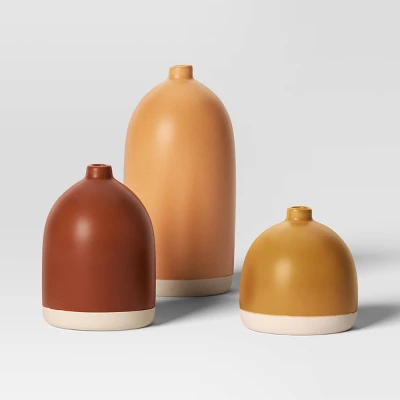 3pc Vase Set Ceramic - Room Essentials™ 7 3pc Vase Set Ceramic - Room Essentials™ - Image 5
