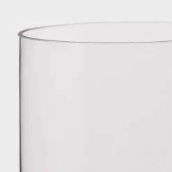 Clear Hurricane 3" X 8" Pillar Candle Holder - Room Essentials™: Sophisticated Tabletop Glass Decor -Room Essentials GUEST ffe6aeef 2c72 43c6 a5ef a8d787d3ea98